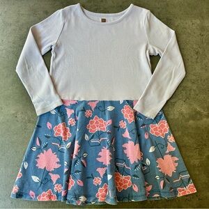 Tea Collection Floral Long Sleeve Dress